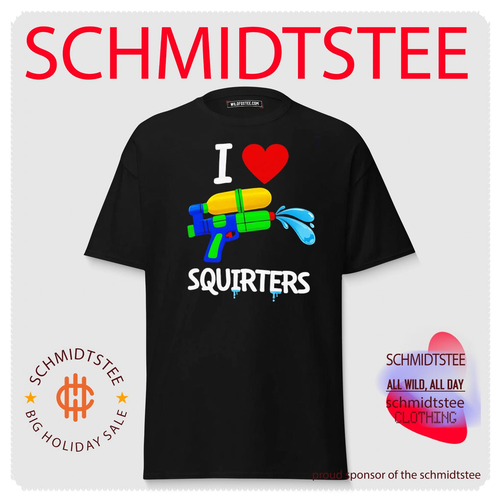 I Love Squirters Water Gun summer pool party shirt