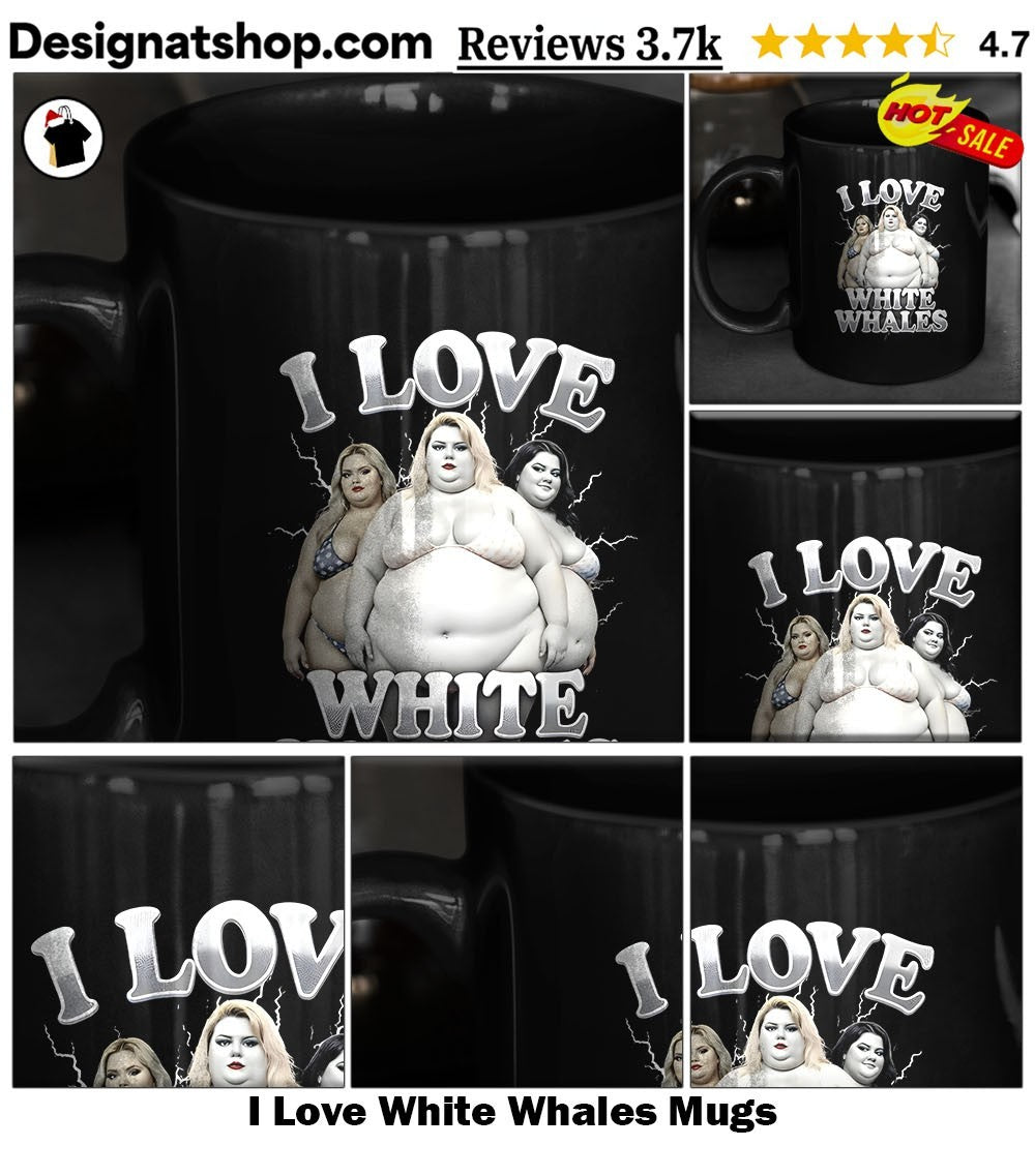 I Love White Whales shirt
