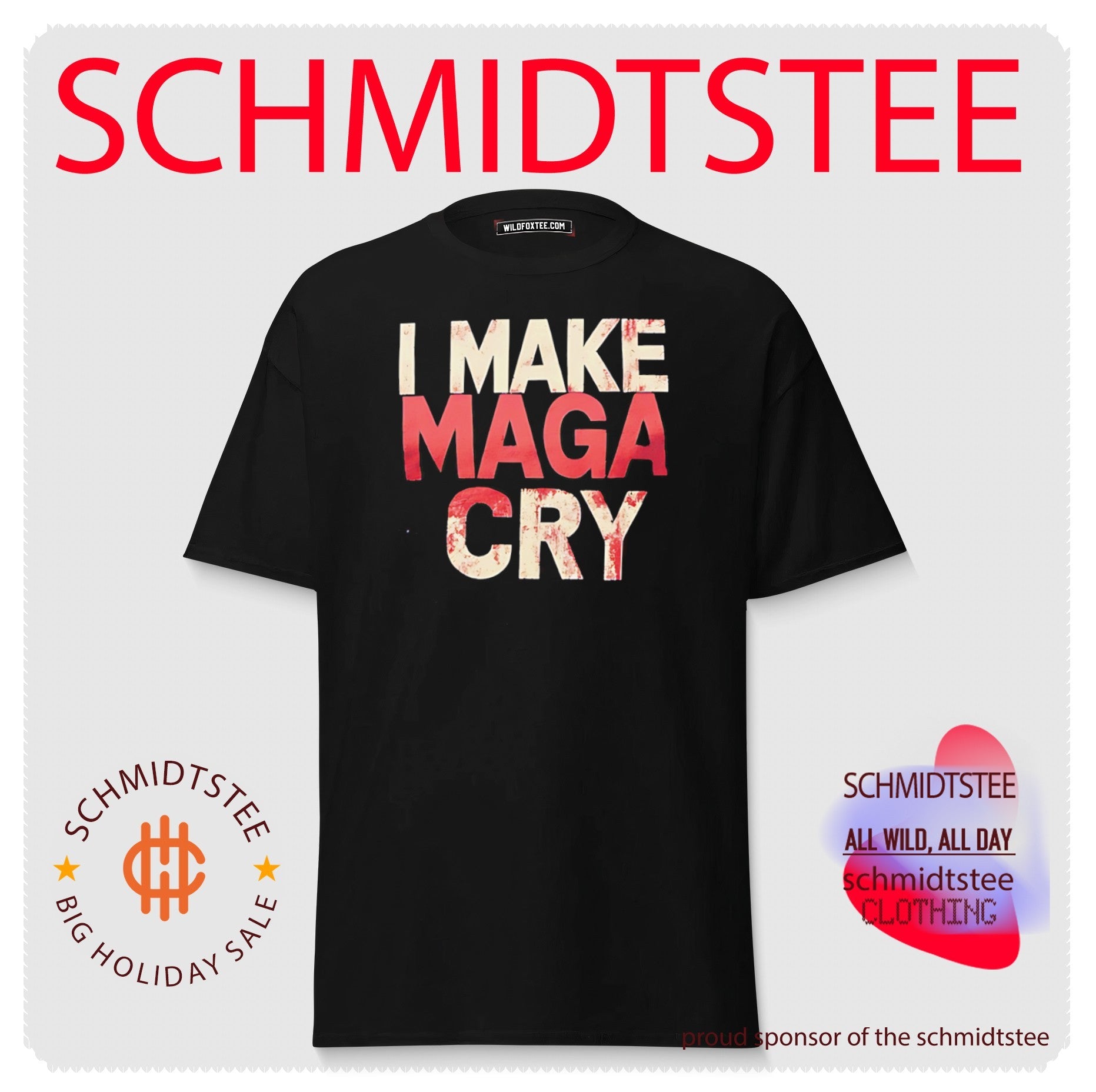 I Make Maga Cry political protest anti-maga shirt