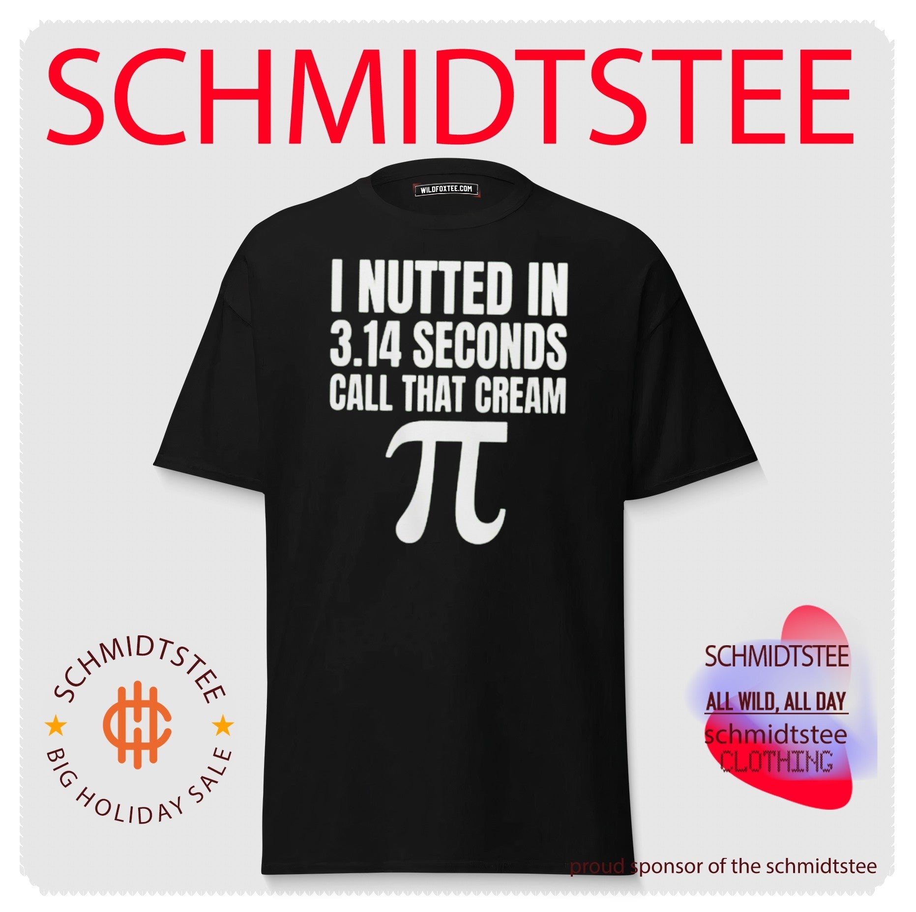 I Nutted in 3.14 Seconds Call That Cream Pi shirt