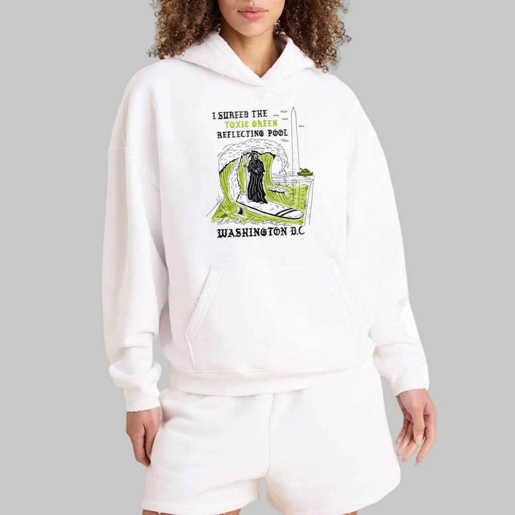 I Surfed The Toxic Green Reflecting Pool Washington DC Shirt