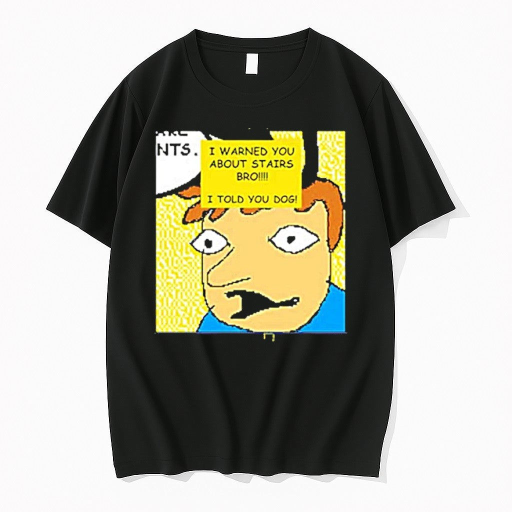 I Warned About Stairs Bro I Told You Dog Tshirts Sweater Hoodie Jpg