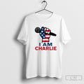 I Am Charlie Kirk Usa Flag Shirt Sweater