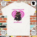 I am a Child Of Divorce 1D pink heart shirt