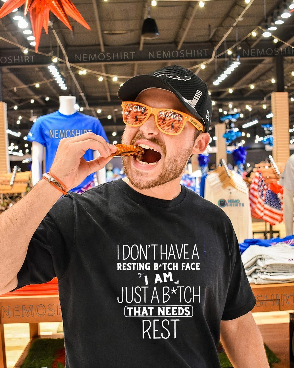 I don’t have a resting bitch face I am just a bitch that needs rest shirt