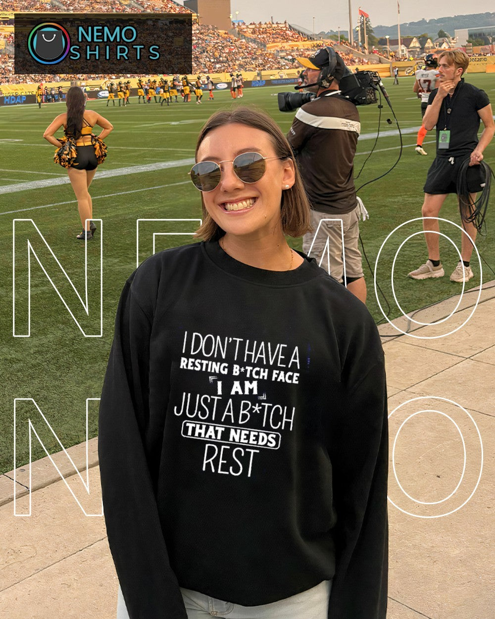 I don’t have a resting bitch face I am just a bitch that needs rest shirt