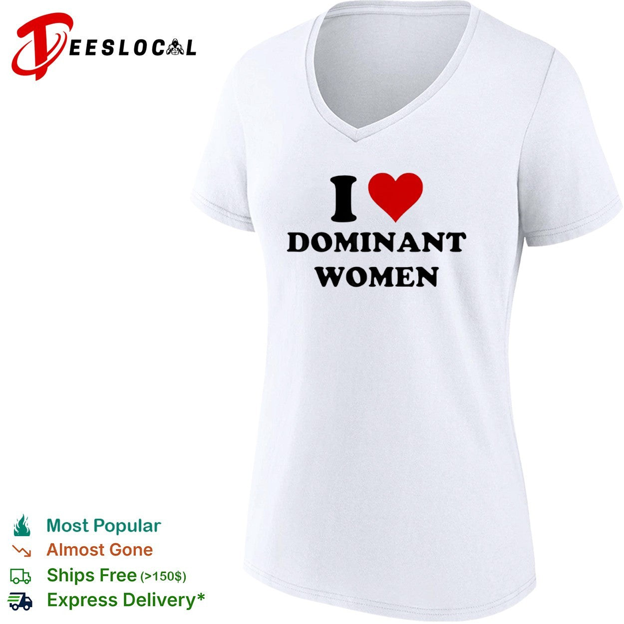I heart dominant men shirt
