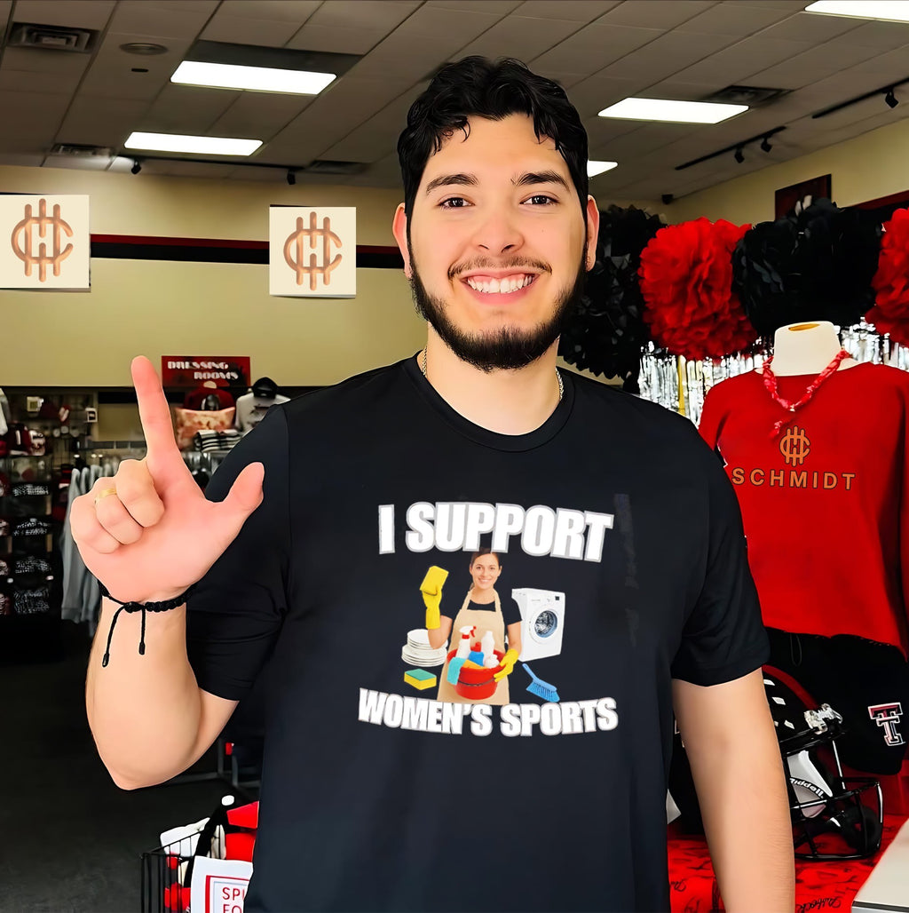 I support women’s sports shirt