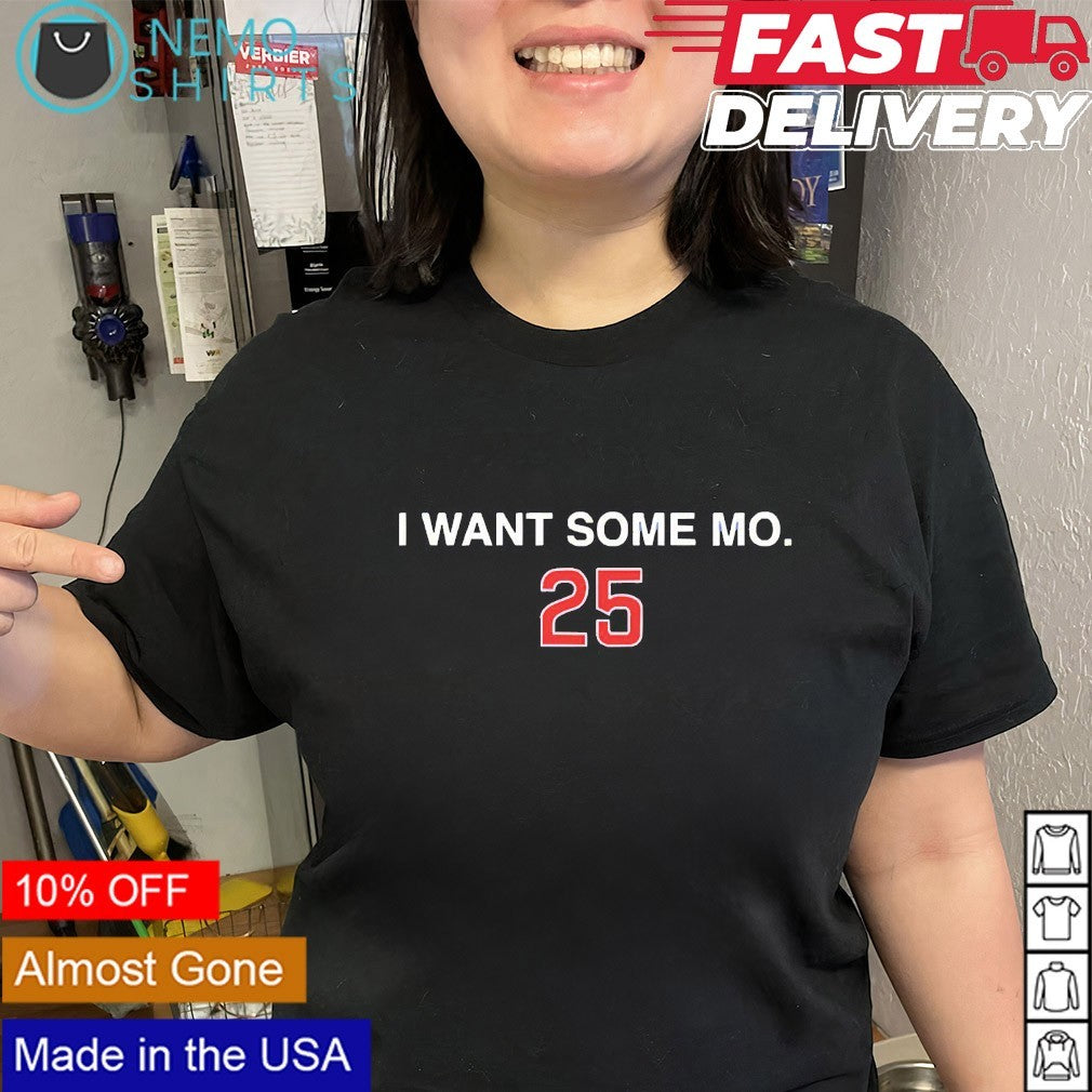 I want some mo Moises Ballesteros 25 Chicago Cubs shirt