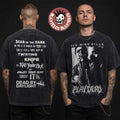 Ice Nine Kills X Dead By Daylight Play Dead Merch Devils in the Details Lyric Vintage Washed Tee