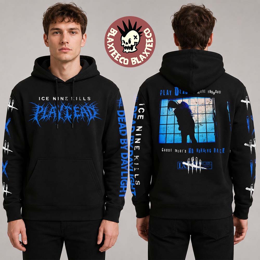 Ice Nine Kills X Dead By Daylight Play Dead Merch No Hanging Back Hoodie