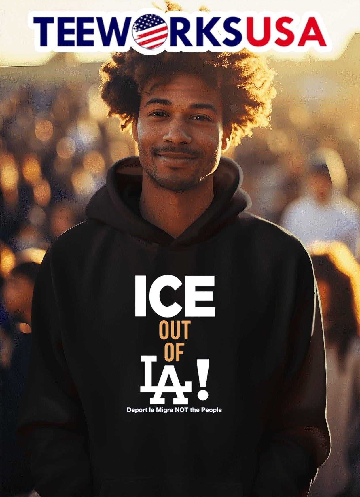 Ice Out Of La Deport La Migra Not The People Shirt