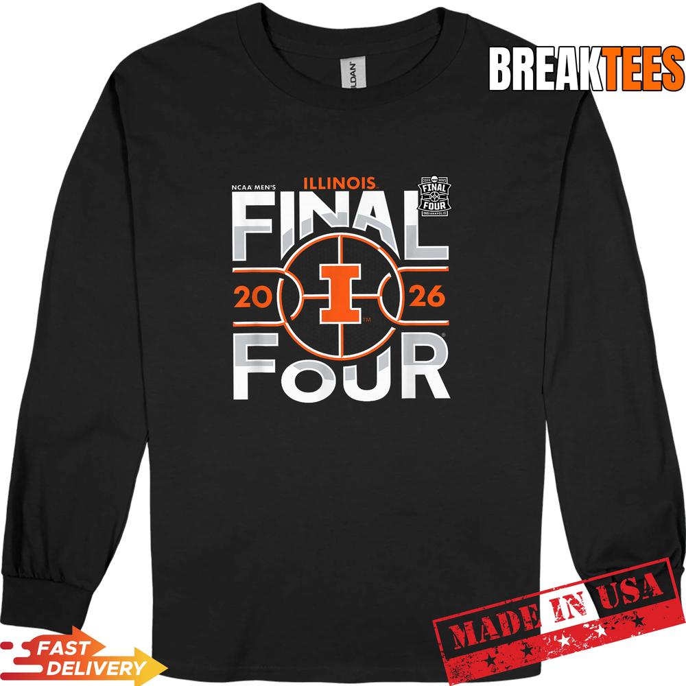 Illinois Illini Final Four 2026 Men’s March Madness Vibes T-Shirt