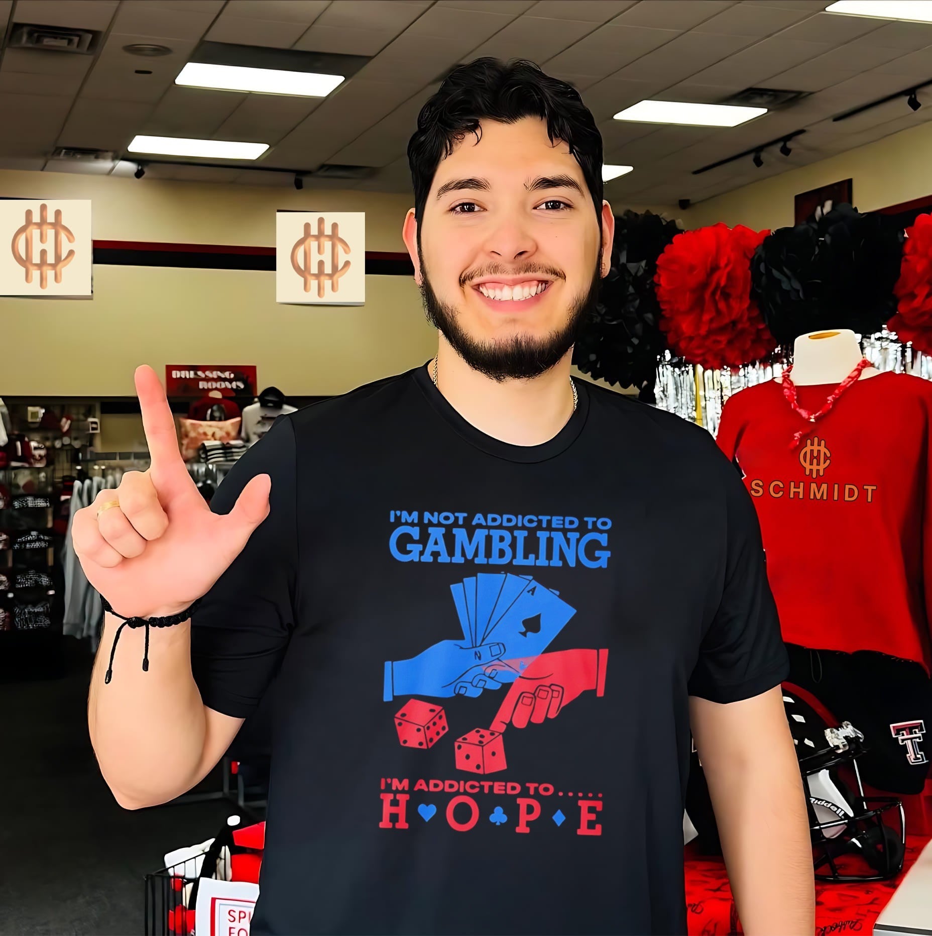 I’m Not Addicted To Gambling I’m Addicted To Hope Cards shirt