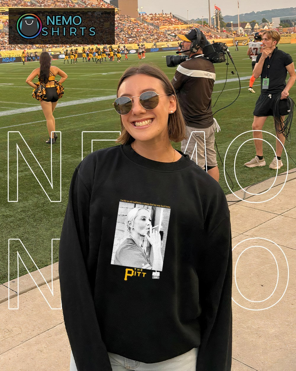 I’m like an old trail horse I always find my way back home the Pitt shirt
