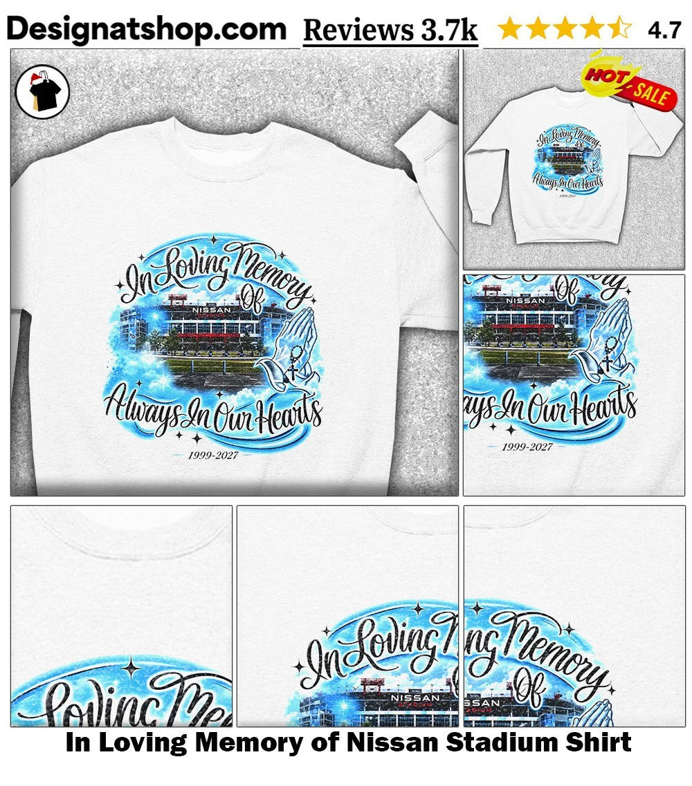 In Loving Memory of Nissan Stadium Shirt
