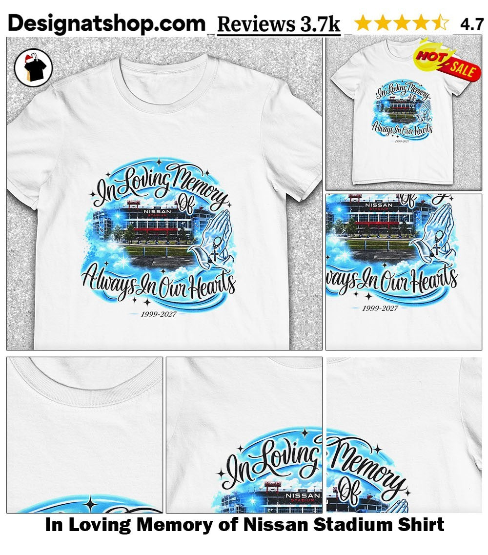 In Loving Memory of Nissan Stadium Shirt