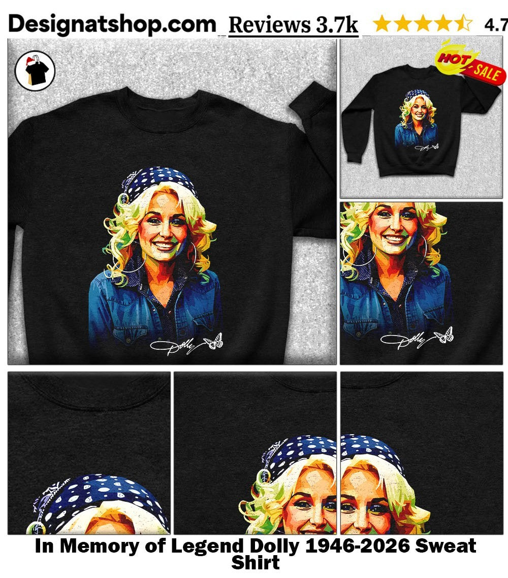In Memory of Legend Dolly 1946-2026 shirt