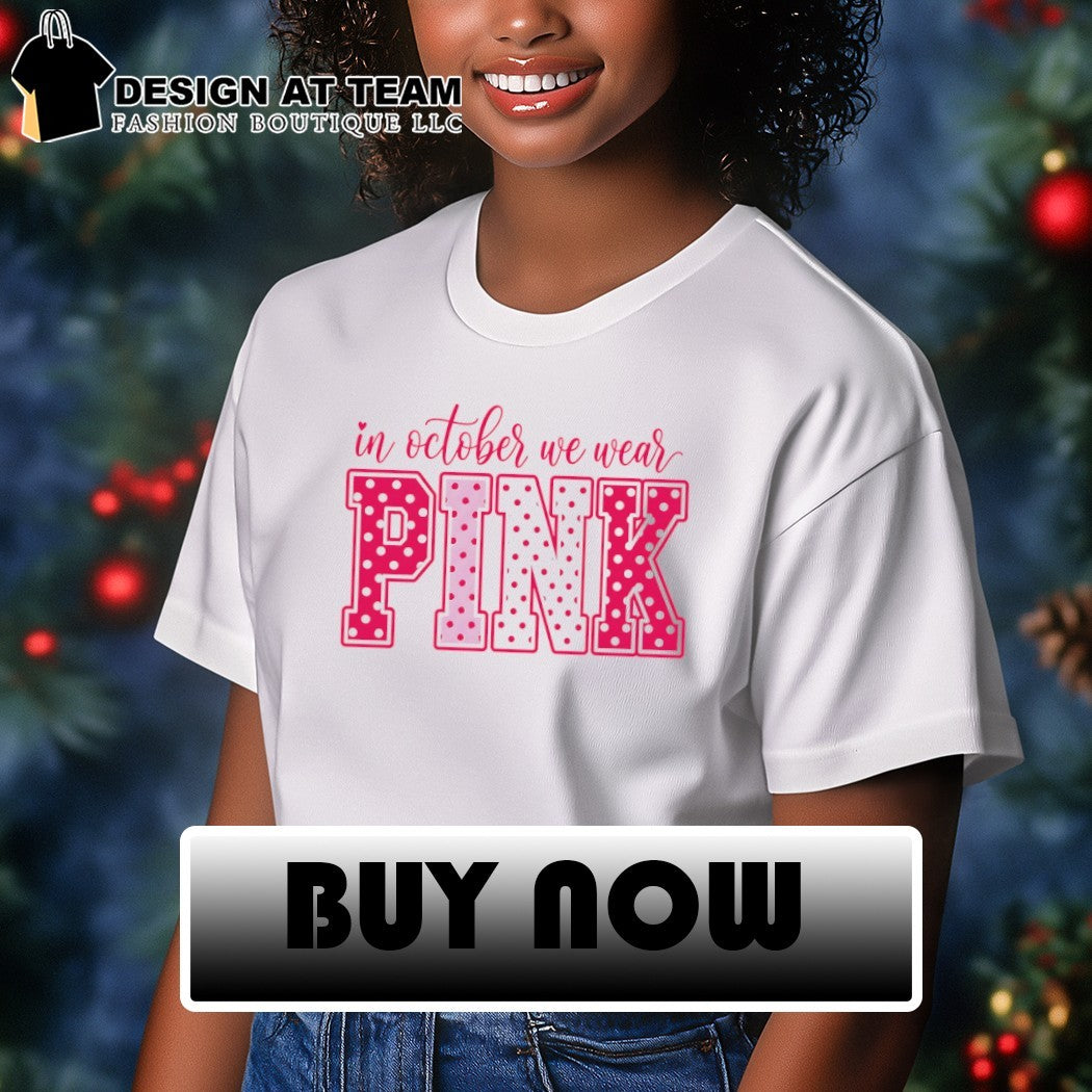 In October We Wear Pink Warriors Cancer Survivor shirt