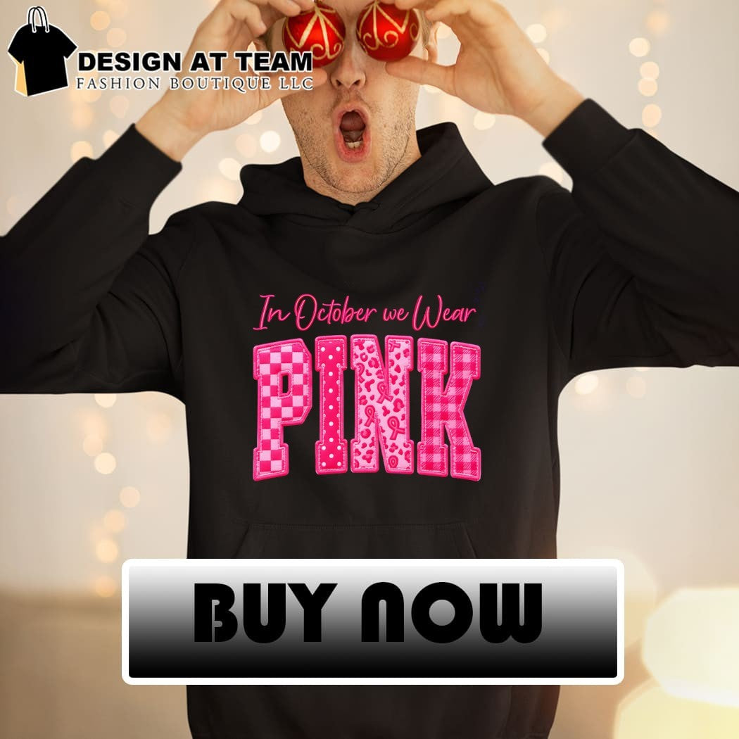 In October We Wear Pink Warriors shirt