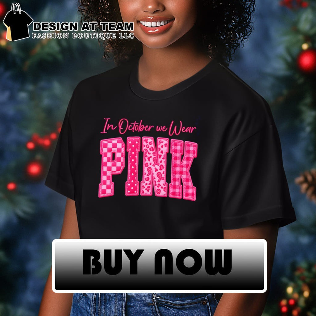 In October We Wear Pink Warriors shirt