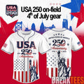 Independence Day 2026 – The USA 250 Anniversary Baseball Jersey