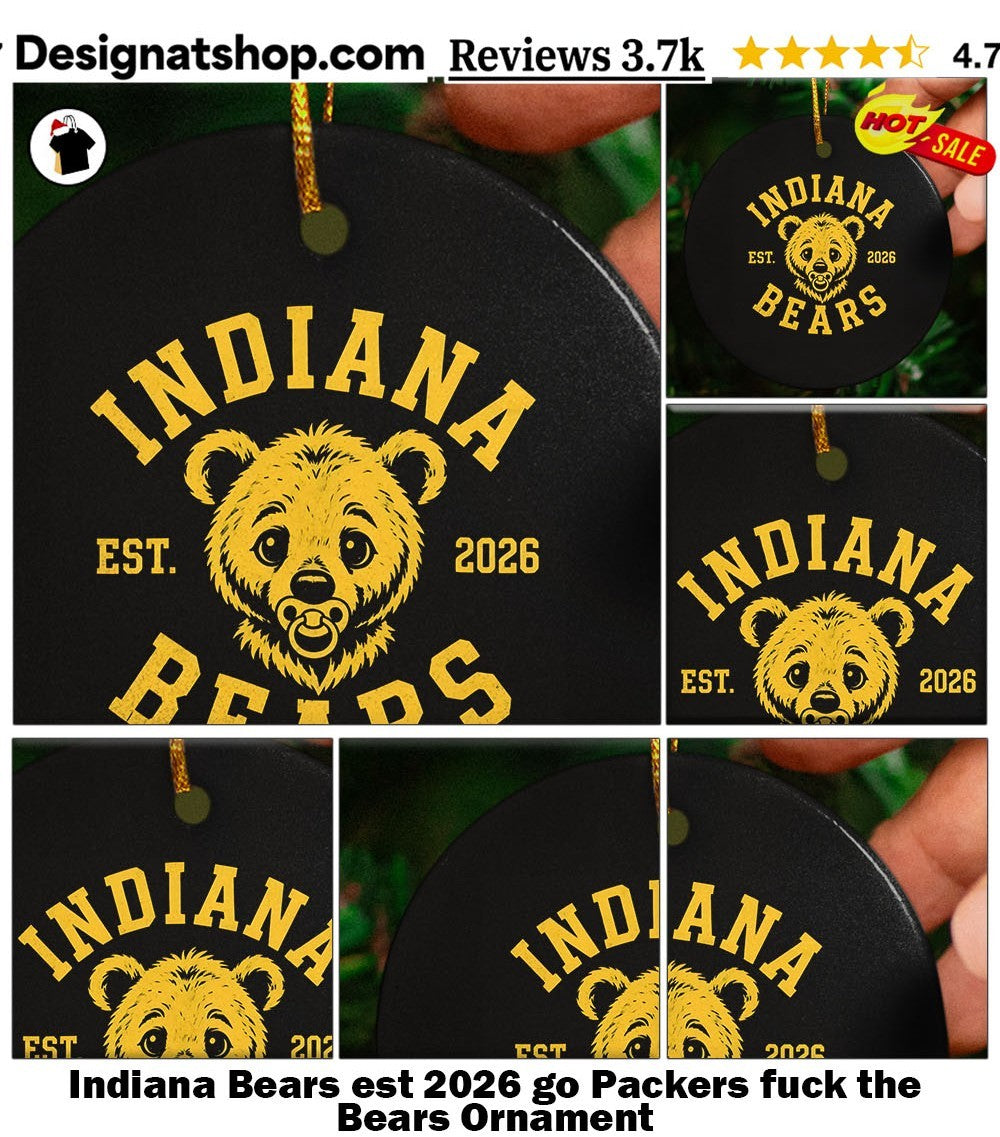 Indiana Bears est 2026 go Packers fuck the Bears shirt