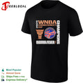 Indiana Fever 2025 WNBA Commissioner’s Cup champions hoop shirt