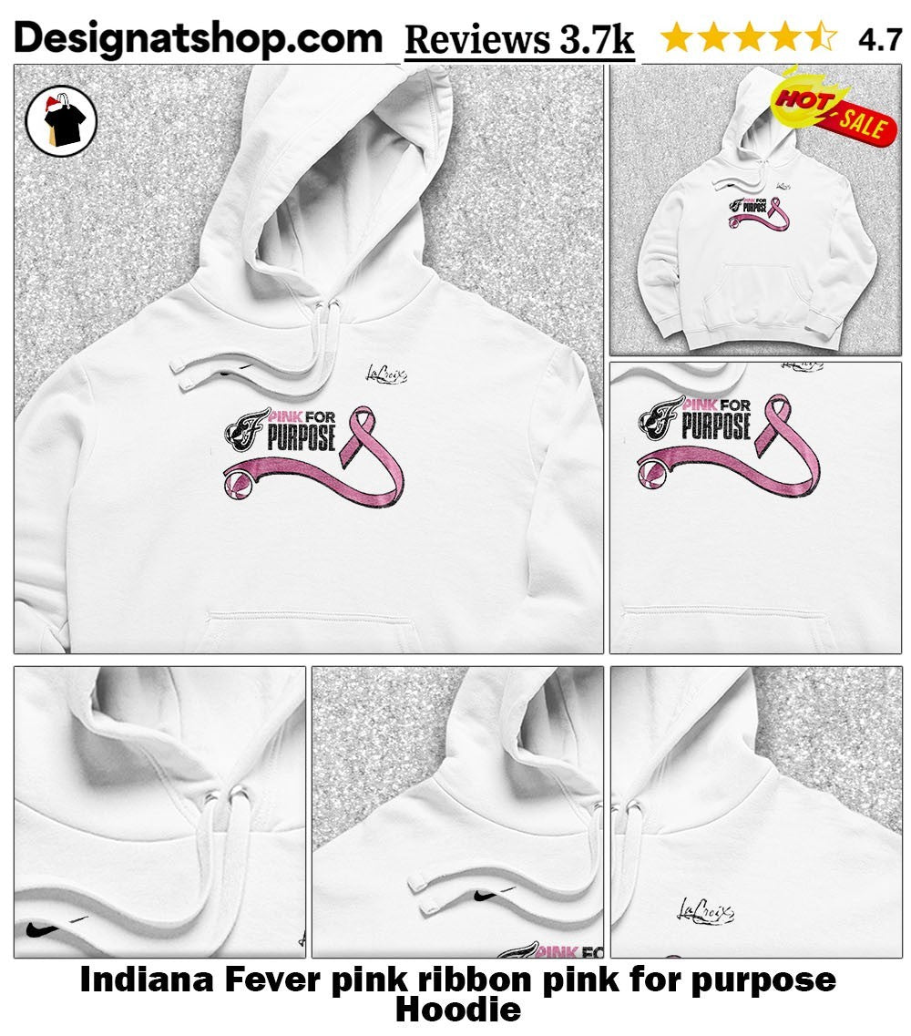 Indiana Fever pink ribbon pink for purpose shirt