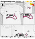 Indiana Fever pink ribbon pink for purpose shirt