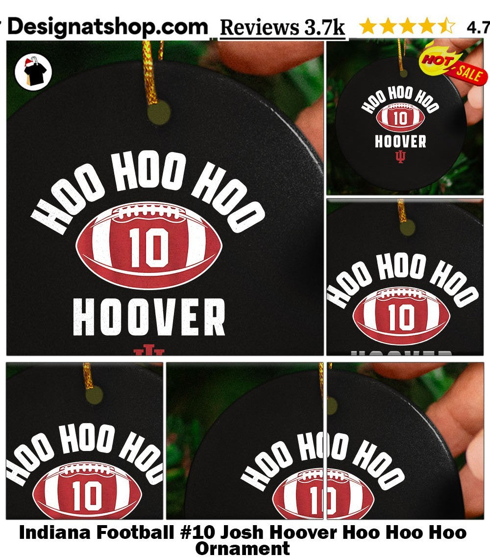 Indiana Football #10 Josh Hoover Hoo Hoo Hoo shirt