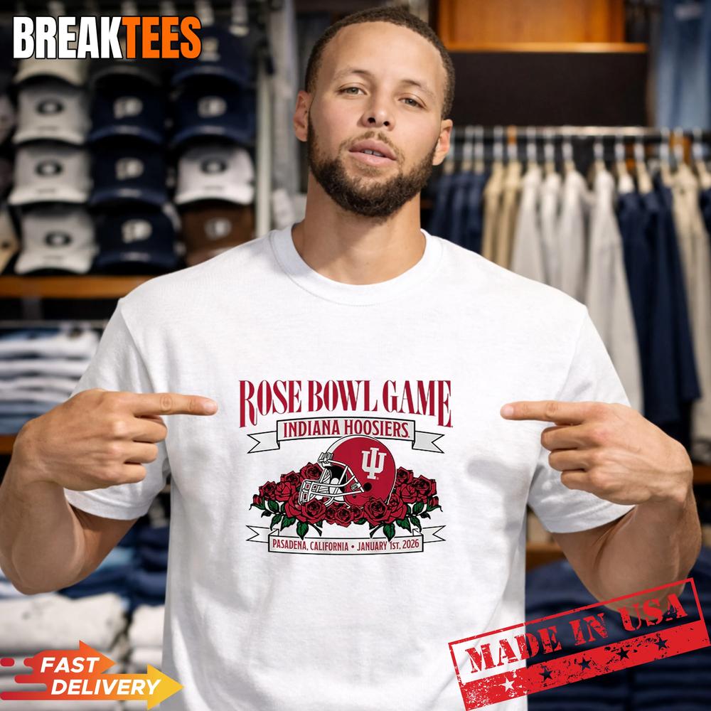 Indiana Football 2026 Rose Bowl Game Shirt