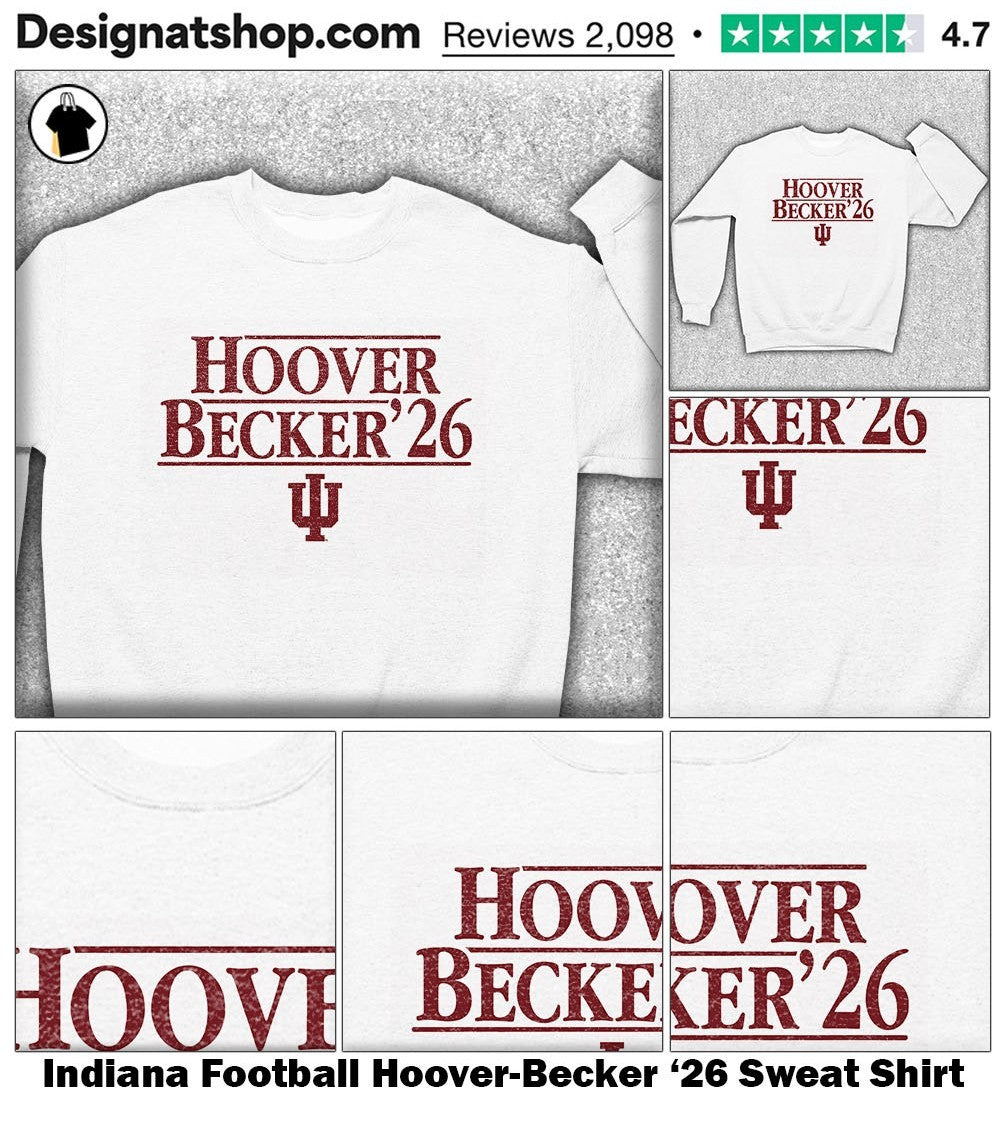 Indiana Football Hoover-Becker ’26 shirt