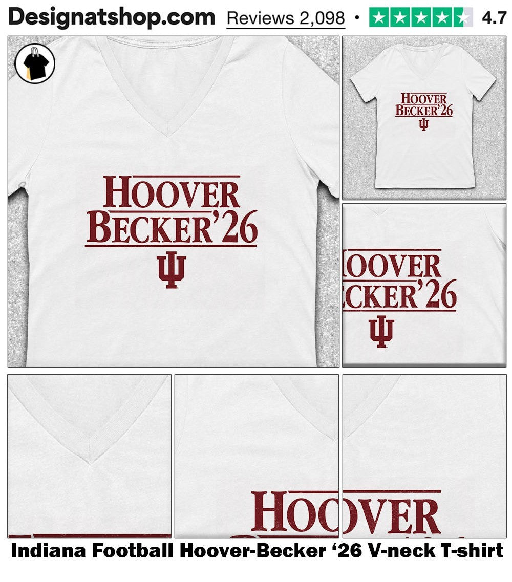 Indiana Football Hoover-Becker ’26 shirt