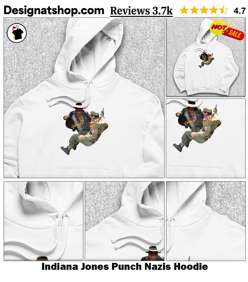 Indiana Jones Punch Nazis shirt