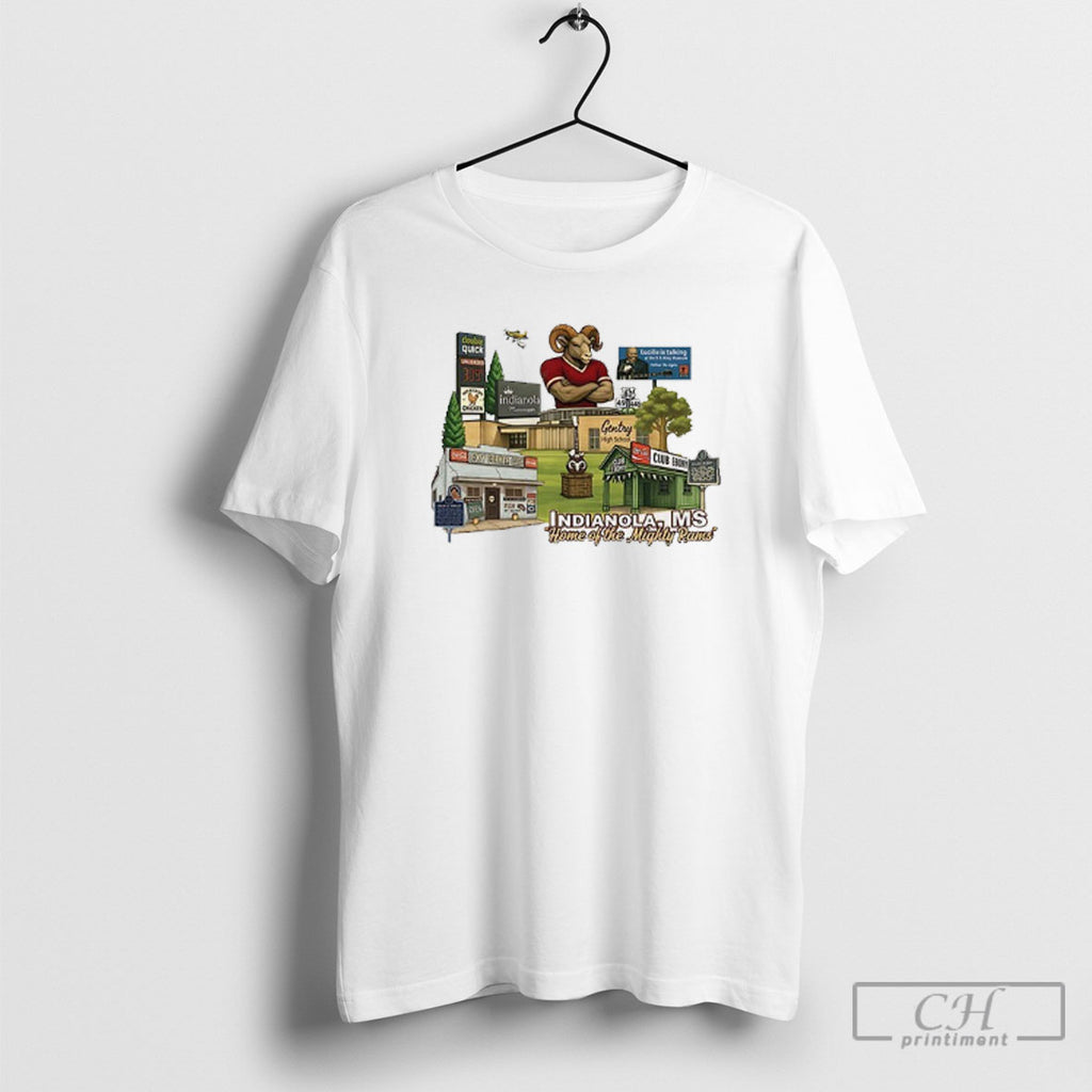 Indianola Ms Home Of The Mighty Rams Shirt Sweater