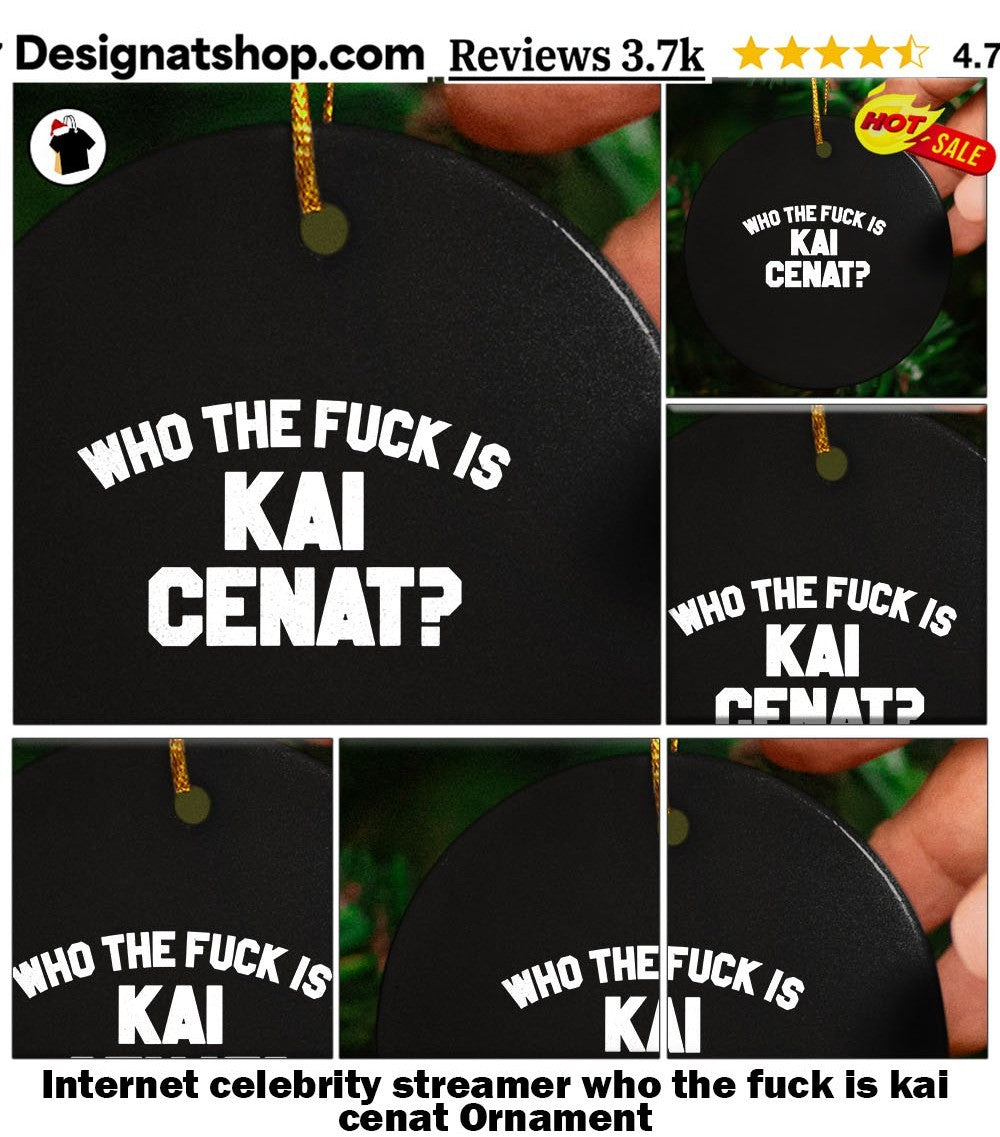 Internet celebrity streamer who the fuck is kai cenat shirt