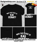 Internet celebrity streamer who the fuck is kai cenat shirt