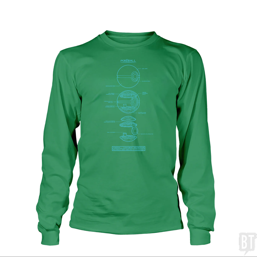 Pokeball  Long Sleeve
