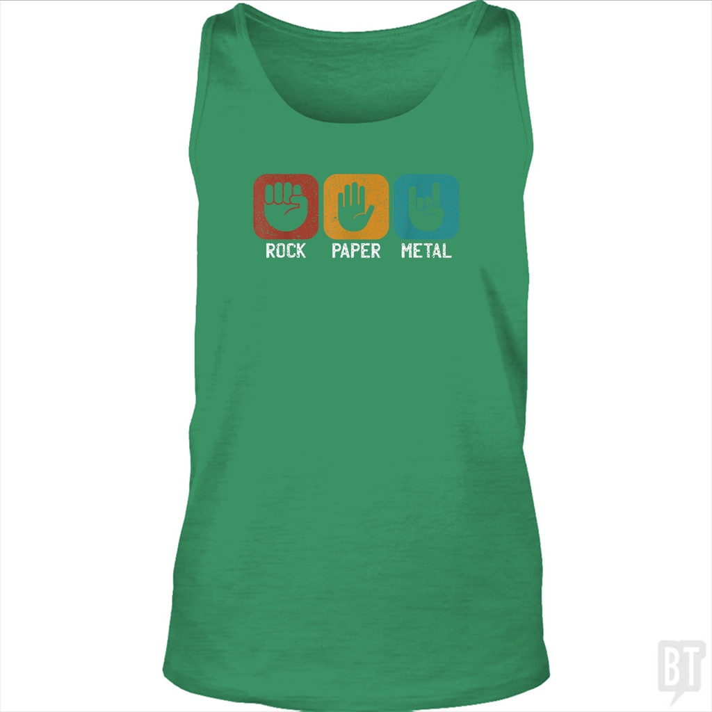 Rock Paper Metal Tank Top