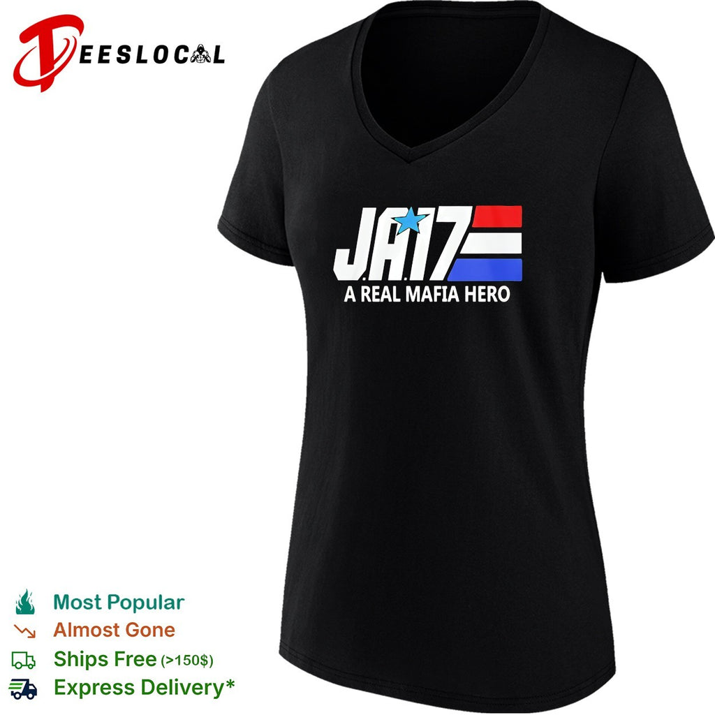 JA17 a real mafia hero flag retro shirt
