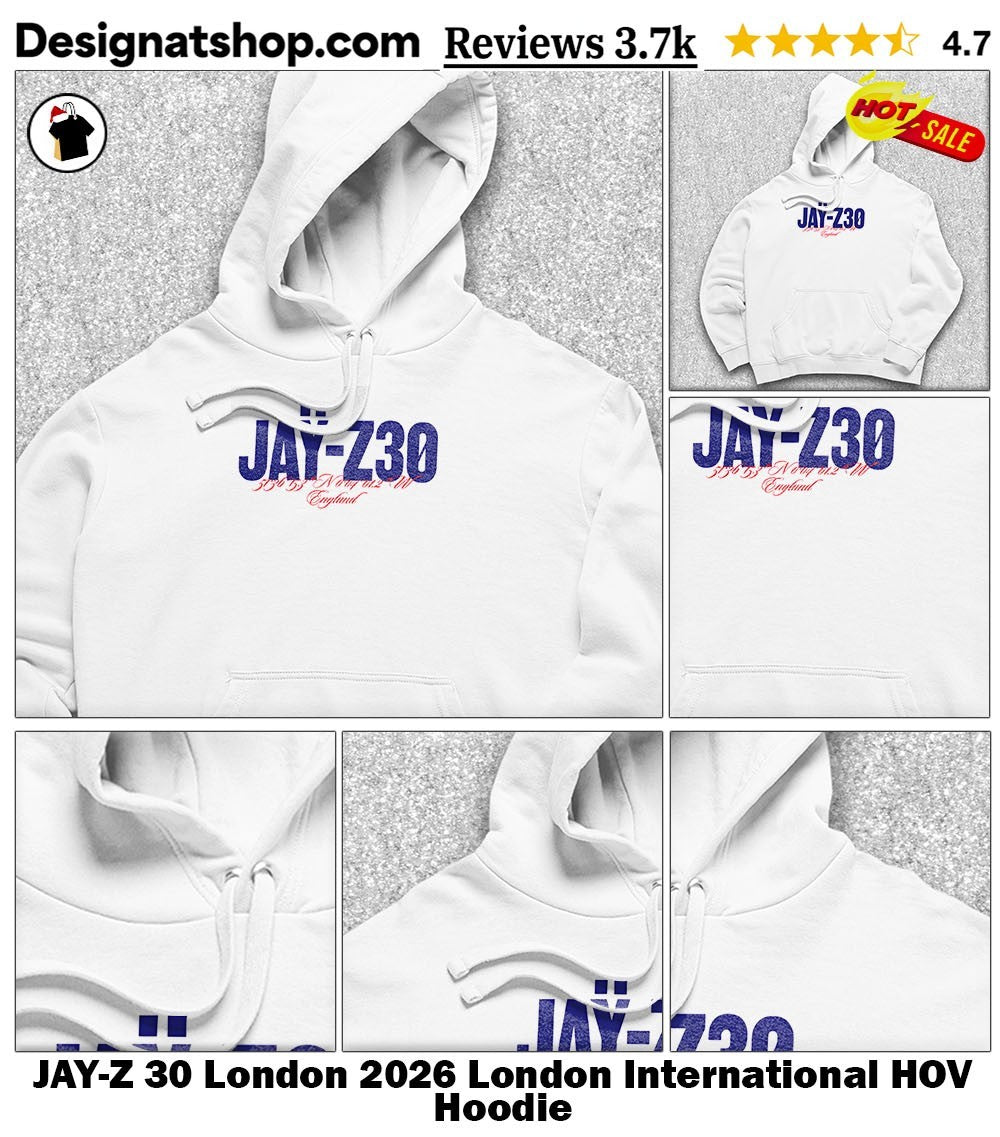JAY-Z 30 London 2026 London International HOV shirt