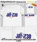 JAY-Z 30 London 2026 London International HOV shirt