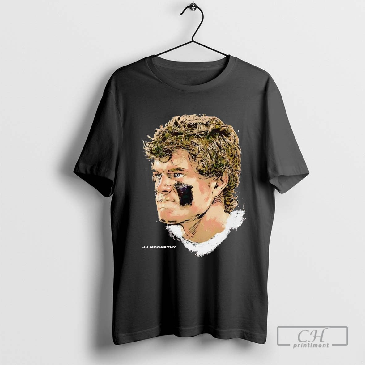 Jj Mccarthy Big Face Minnesota Vikings Shirt Sweater