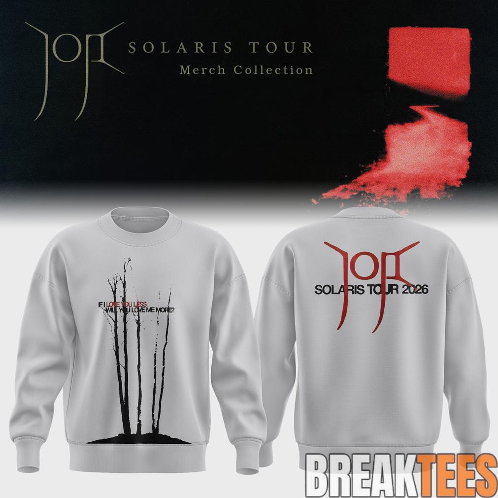 JOJI Solaris Tour 2026 Special Sweatshirt