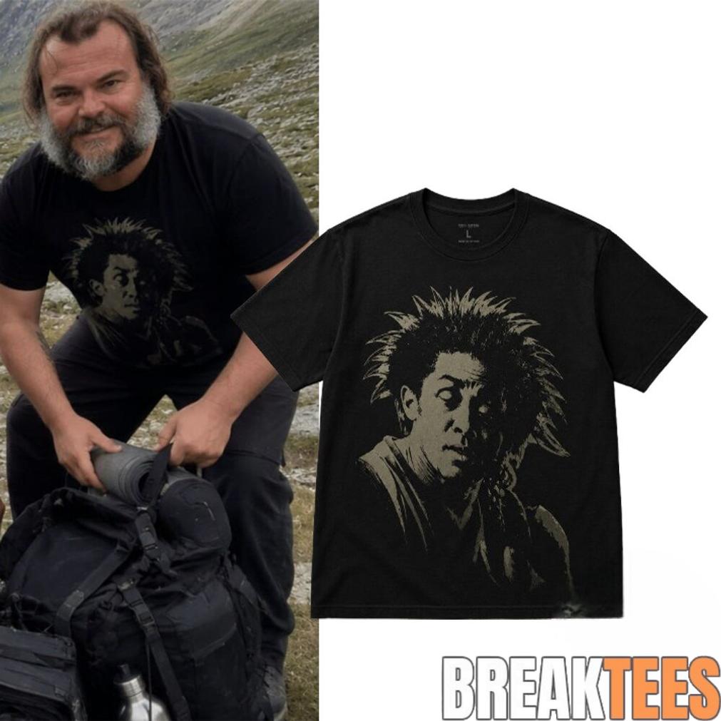 Jack Black Kanye West Mountains Black Shirt
