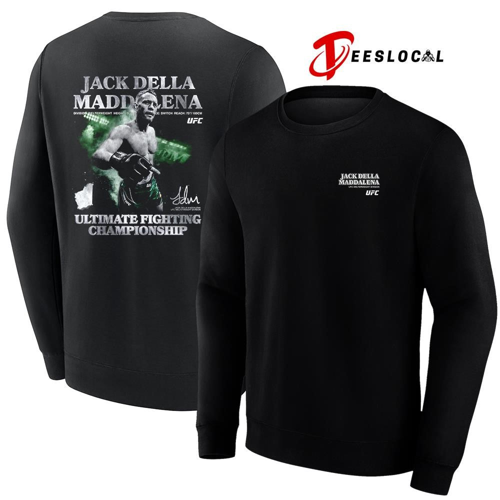 Jack Della Maddalena Ultimate Fighting Championship 322 Champ New York Madison Square signature graphic shirt