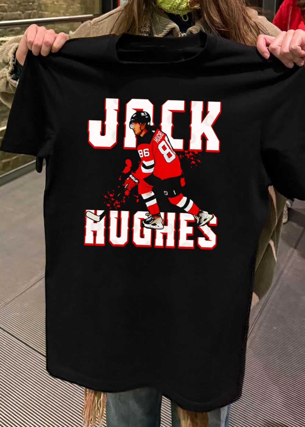 Jack Hughes Hockey Jersey Jack Hughes New Jersey Devils Shirt