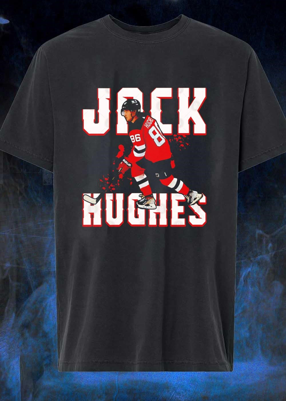 Jack Hughes Hockey Jersey Jack Hughes New Jersey Devils Shirt