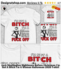 Jack Skellington Nightmare Before Christmas I’m Not A Bitch I’m A Woman Halloween 2026 shirt